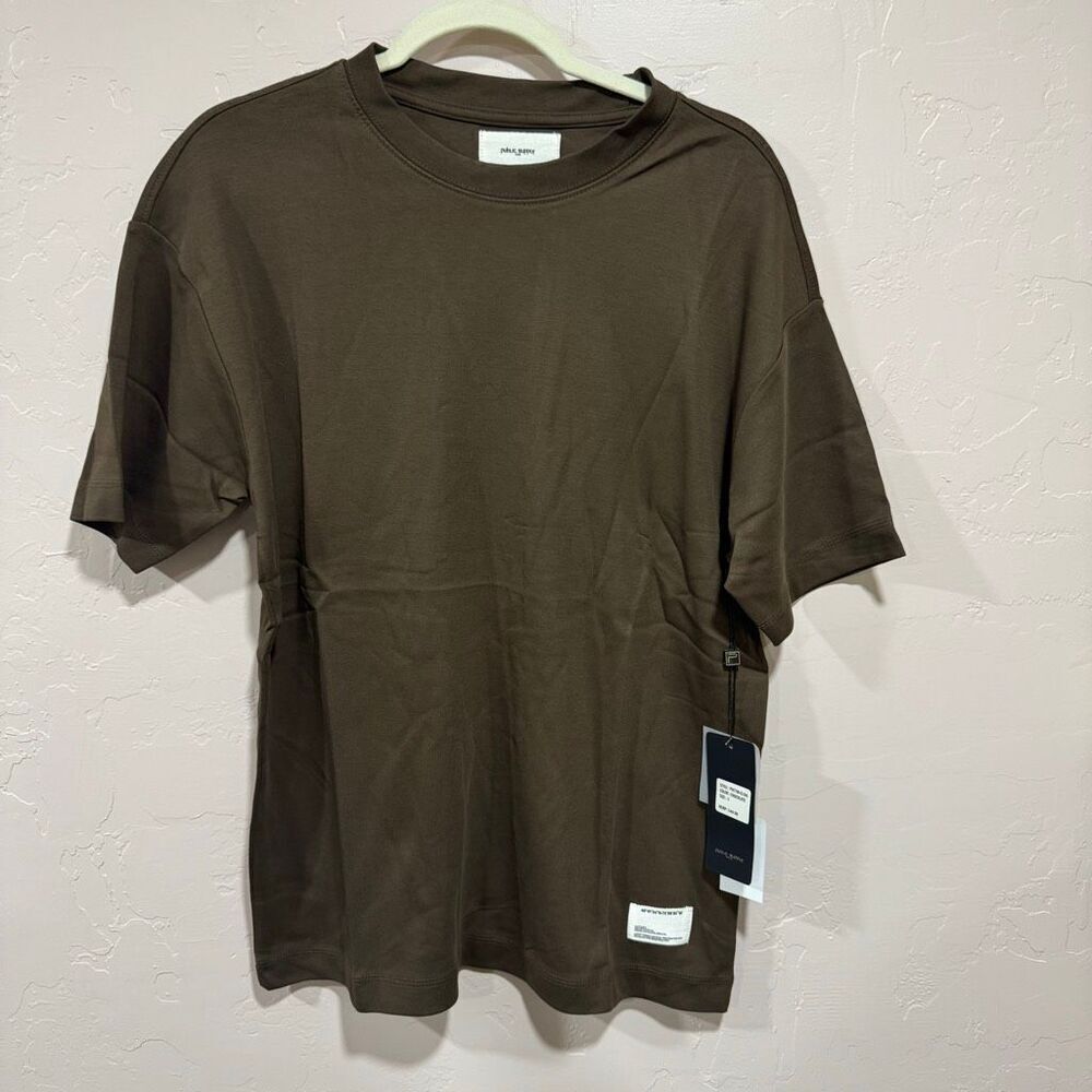 Public Supply Men’s Oversized Fit Tee Chocolate Brown
